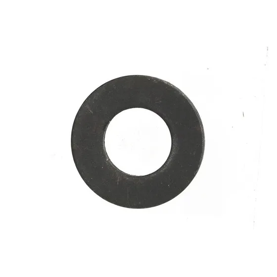 Arruela lisa oxidada preta