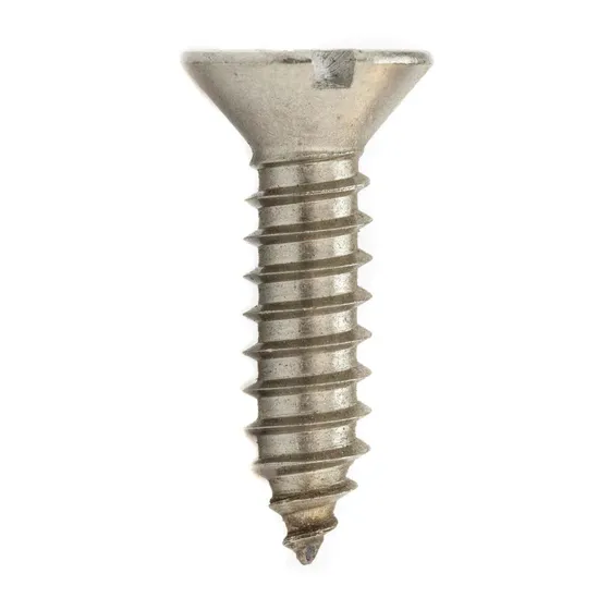 Parafuso auto-atarraxante fenda escareado inox a4 (316)