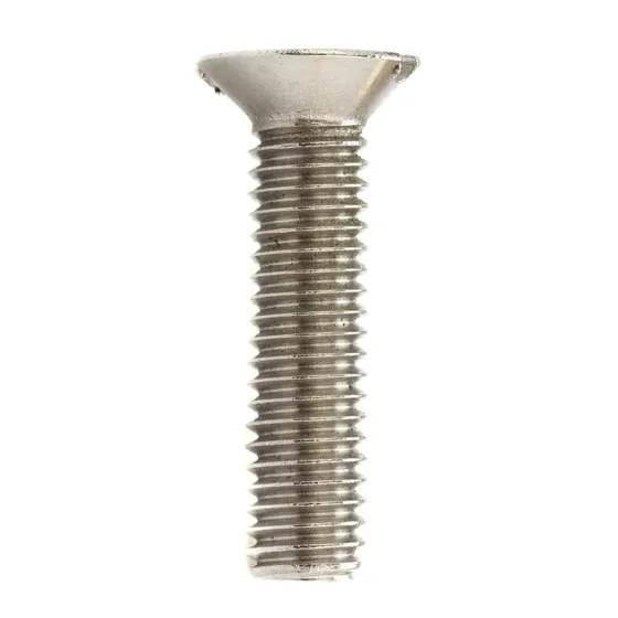Parafuso de fenda escareado inox a2 (304)