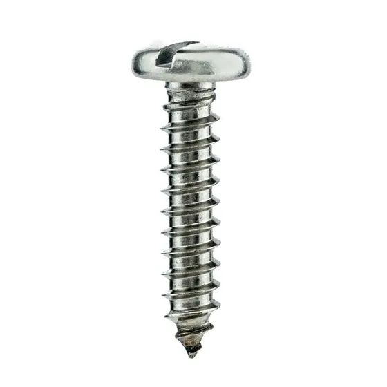 Parafuso auto-atarraxante fenda panela inox a2 (304)
