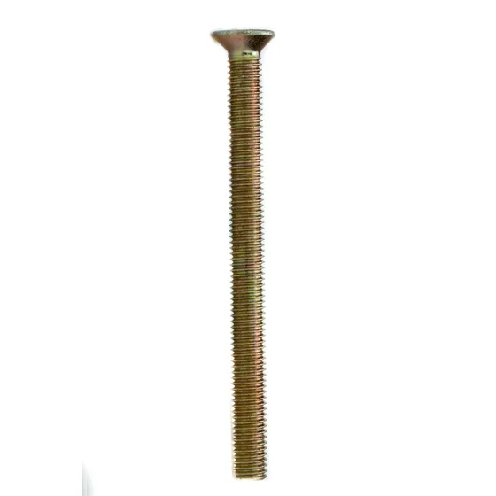 Parafuso philips escareado bicromatizado