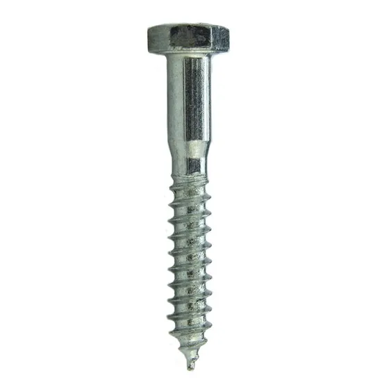 Parafuso sextavado soberba zincado branco